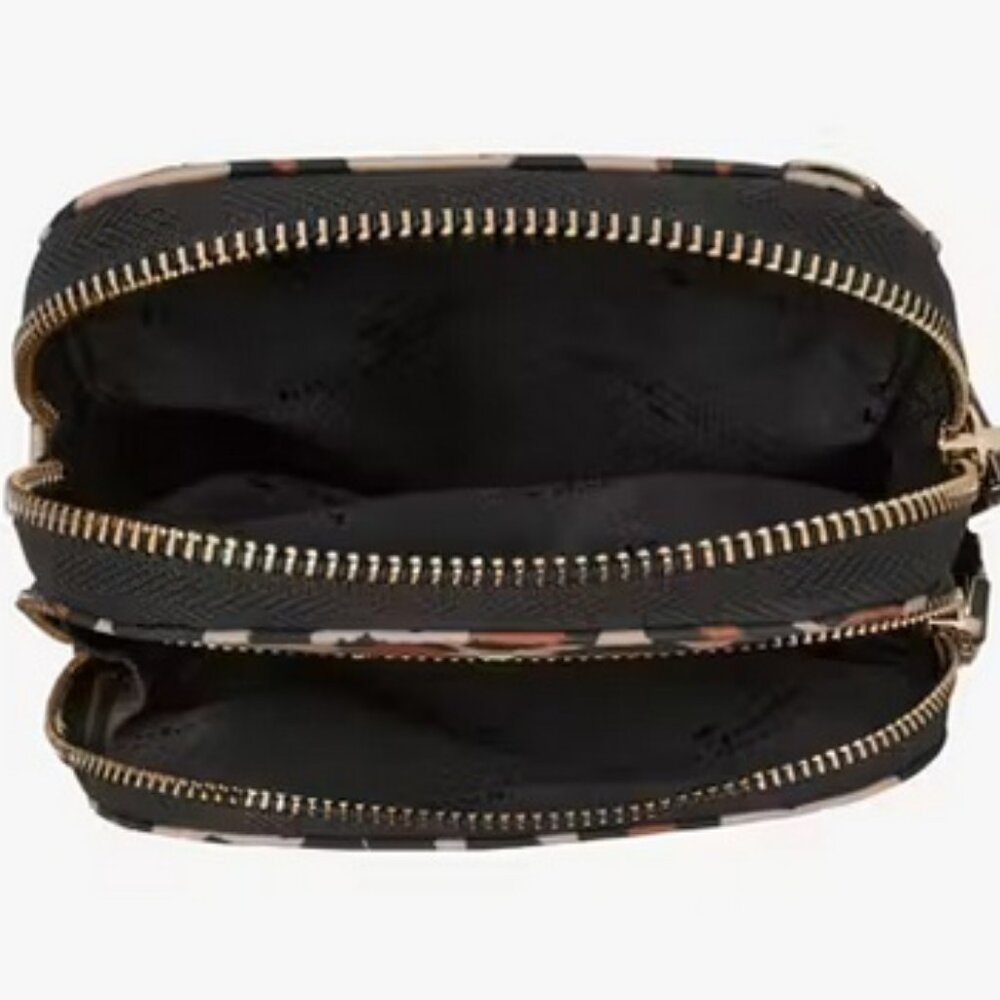 Kate Spade Leopard Phone Crossbody, Lanyard & Guitar Strap in Brown Multi, NWT - Picture 2 of 15